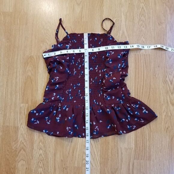 WAYF Devon Smocked Camisole sz Small - Picture 6 of 8